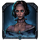 the library overdue blue lady symbol icon