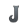 the library overdue j symbol icon