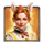 the library woman symbol icon