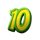 the mask 10 symbol icon