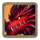 the myth deluxe red dragon symbol icon