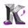 the pig wizard k symbol icon