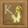 the purse of the mummy k symbol icon