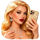 the queen of social media woman symbol icon