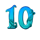 the racaroon 10 symbol icon