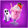 the racaroon halloween icecream symbol icon