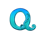 the racaroon q symbol icon