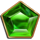 the race megaways green gem symbol icon