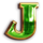 the race megaways j symbol icon