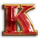 the race megaways k symbol icon