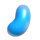 the sweetest cash collect jellybean blue symbol icon