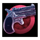 the vampires gun symbol icon