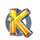 the wild beast of crete k symbol icon
