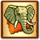 the wild life elephant symbol icon