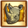 the wild life rhino symbol icon