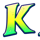 the winning dead k symbol icon