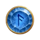 thor power whack and win blue gem symbol icon