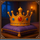 thorns and treasures crown symbol icon