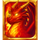 throne of flame dragon symbol icon