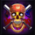 thug life skull symbol icon