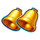 thunder ball bell symbol icon