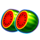 thunder ball melon symbol icon