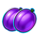 thunder ball plum symbol icon