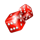thunder cash dices symbol icon