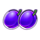 thunder coins xxl plum symbol icon