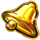 thunder crown bell symbol icon