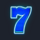 thunder mega sevens 7 blue symbol icon