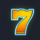 thunder mega sevens 7 yellow symbol icon