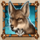 thunder screech wolf symbol icon