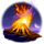 thundering buffalo golden stampede bonfire symbol icon