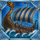 thurisaz longship symbol icon