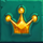 tidal gold crown symbol icon