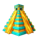 tiger and dragon aztec jungle temple symbol icon