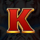tiger gems k symbol icon