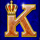 tiger heart k symbol icon