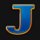 tiger jungle j letter symbol icon