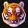 tiger jungle wild symbol icon