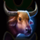 tiger stone bull symbol icon