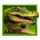 tigers luck hold and win crocodile symbol icon