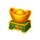 tigers treasure ingot symbol icon