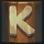 tiki beats k symbol icon