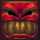 tiki beats red totem symbol icon