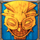 tiki paradise yellow mask symbol icon