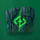 tiki terror green symbol icon