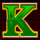 tin can cash k symbol icon