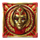 tomb of gold red symbol icon